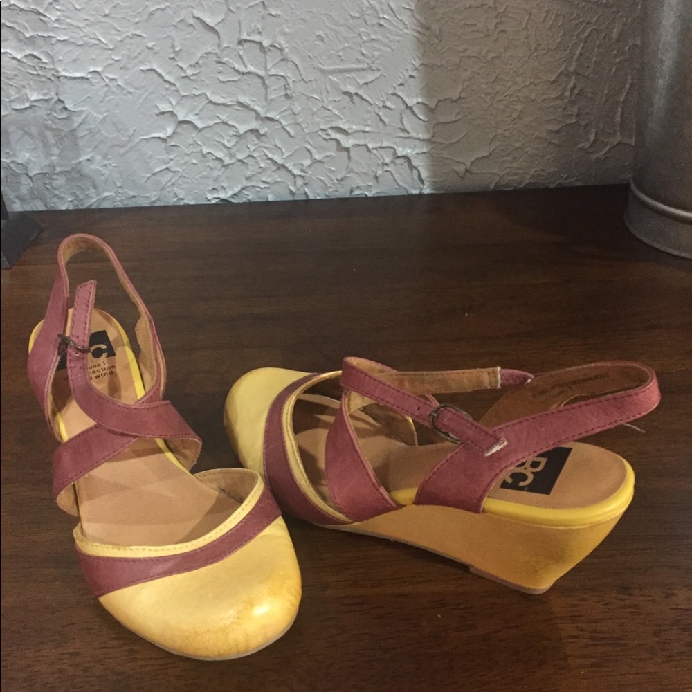 Wedge shoes